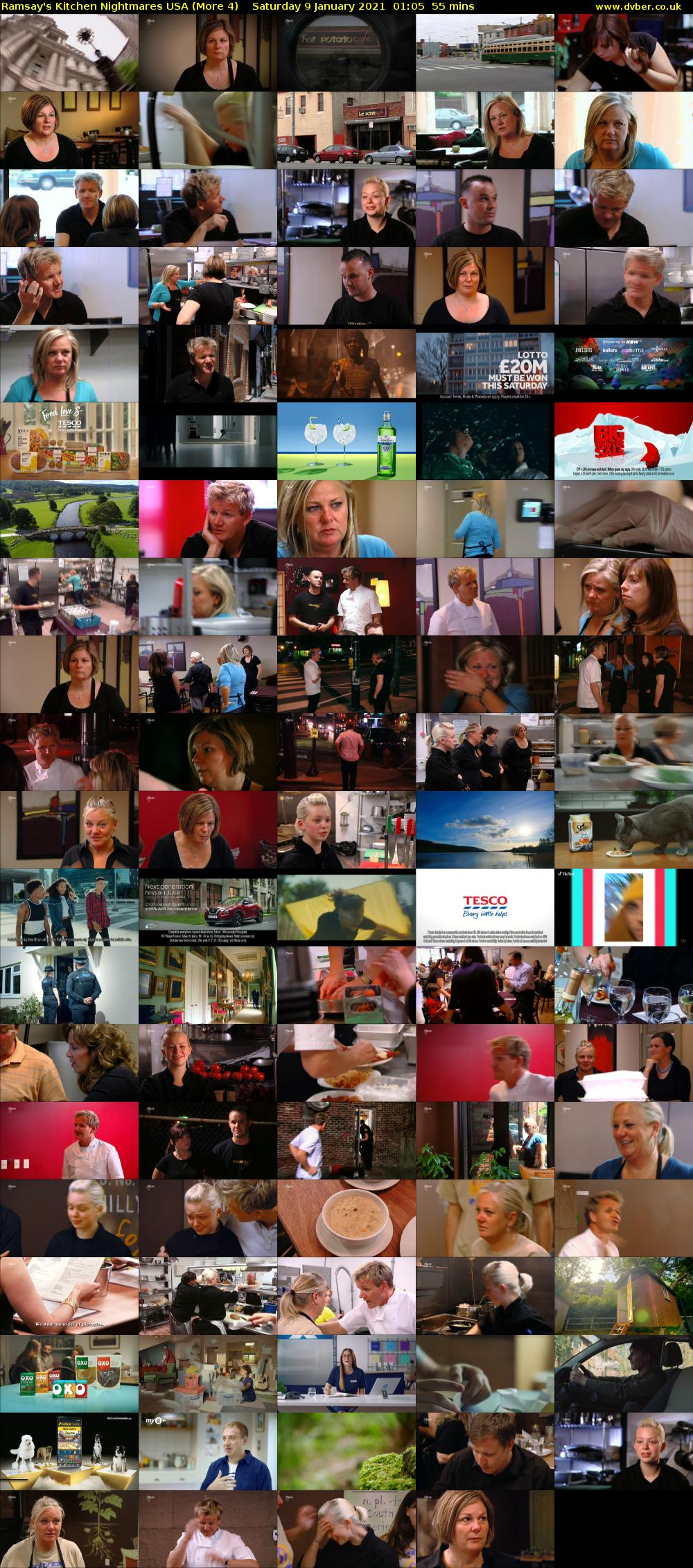 Ramsay's Kitchen Nightmares USA (More 4) Saturday 9 January 2021 01:05 - 02:00