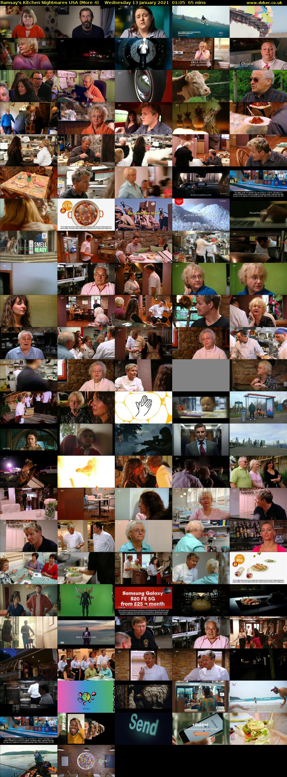 Ramsay's Kitchen Nightmares USA (More 4) Wednesday 13 January 2021 01:05 - 02:10