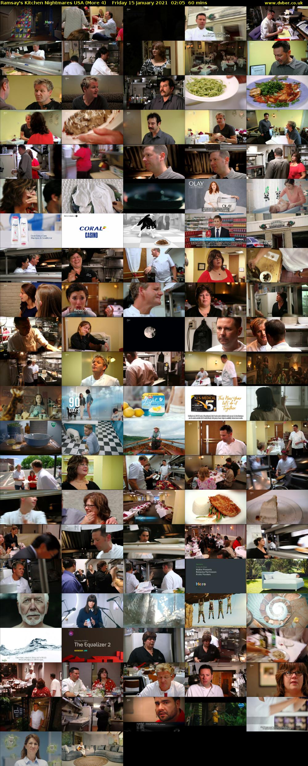 Ramsay's Kitchen Nightmares USA (More 4) Friday 15 January 2021 02:05 - 03:05