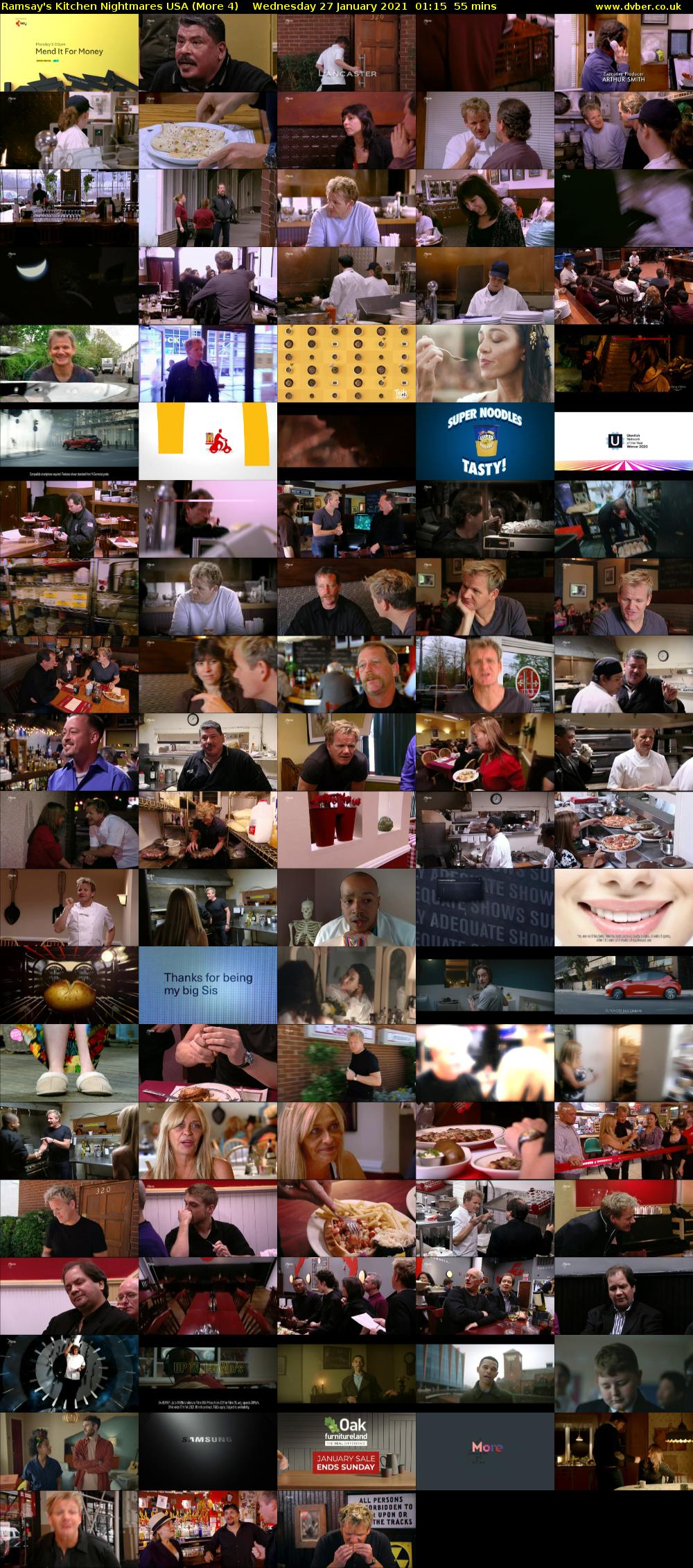 Ramsay's Kitchen Nightmares USA (More 4) Wednesday 27 January 2021 01:15 - 02:10