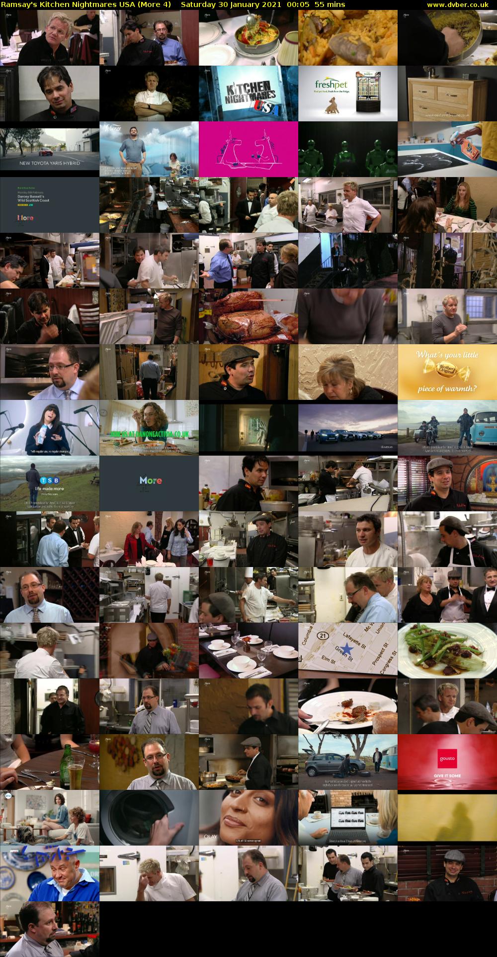 Ramsay's Kitchen Nightmares USA (More 4) Saturday 30 January 2021 00:05 - 01:00