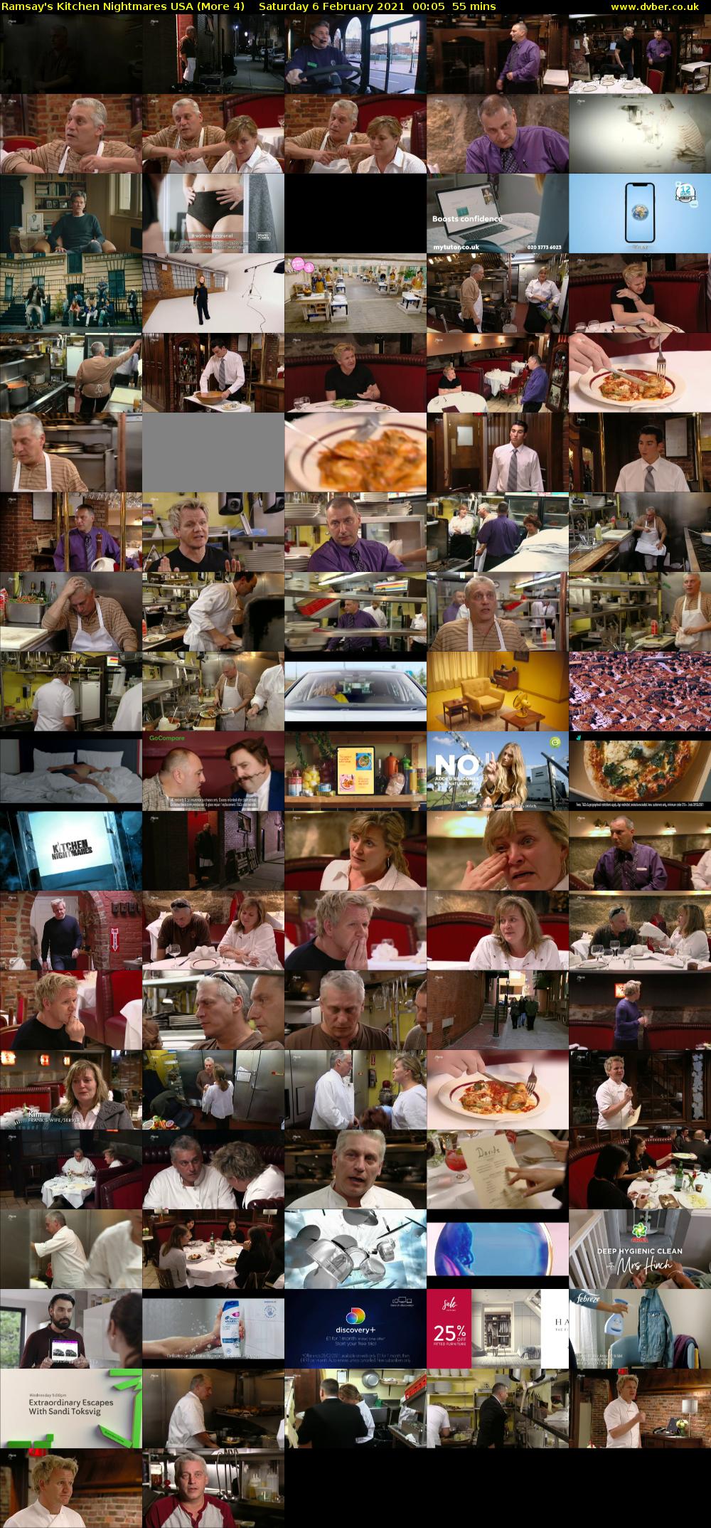 Ramsay's Kitchen Nightmares USA (More 4) Saturday 6 February 2021 00:05 - 01:00