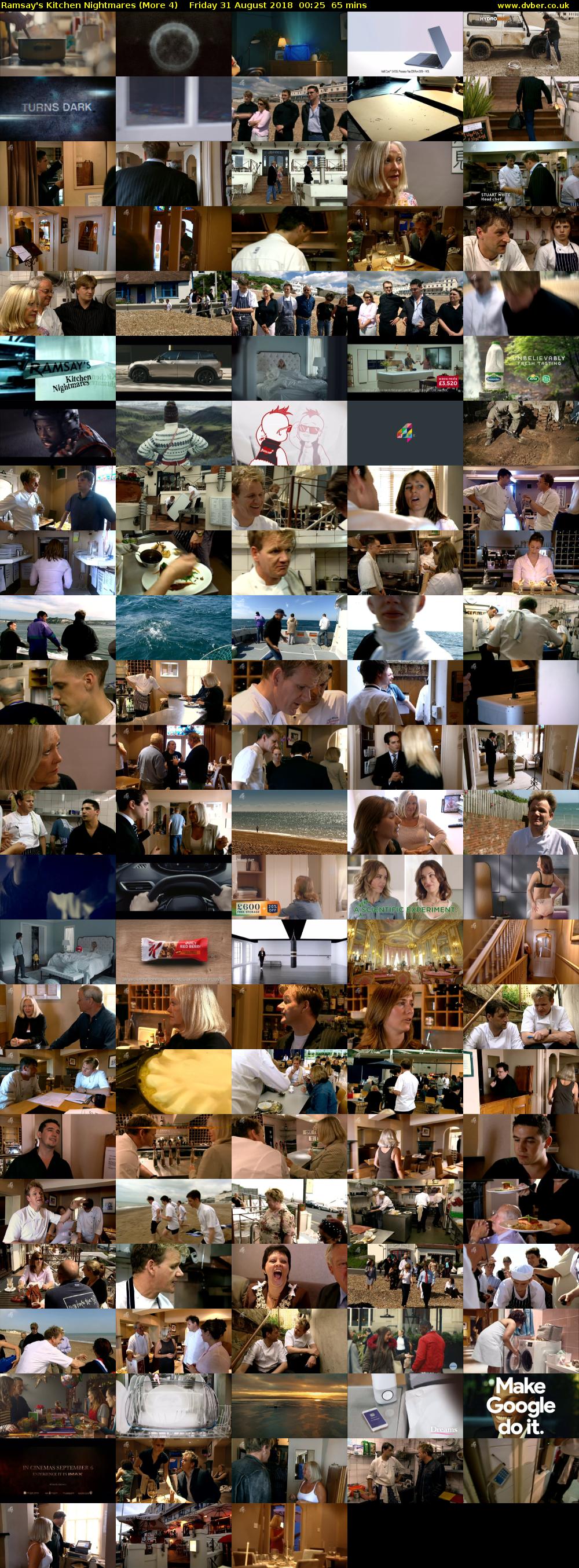 Ramsay's Kitchen Nightmares (More 4) Friday 31 August 2018 00:25 - 01:30
