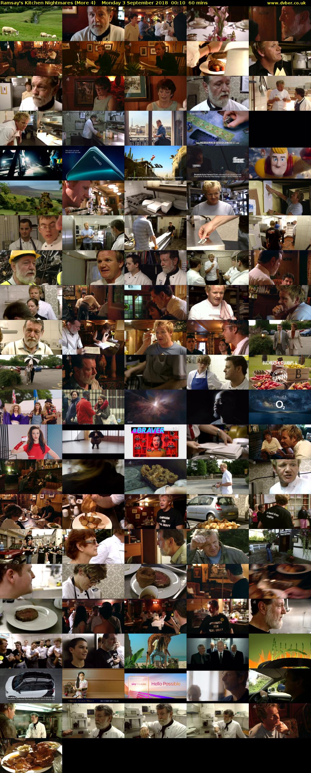 Ramsay's Kitchen Nightmares (More 4) Monday 3 September 2018 00:10 - 01:10