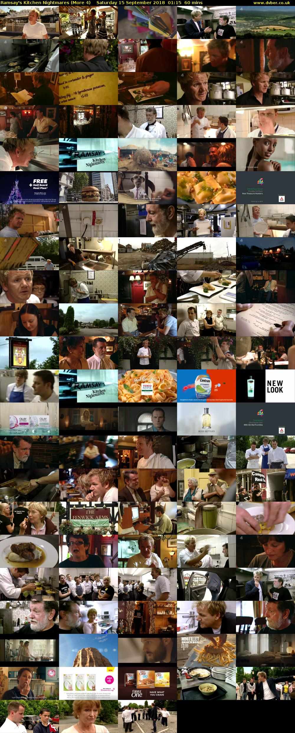 Ramsay's Kitchen Nightmares (More 4) Saturday 15 September 2018 01:15 - 02:15