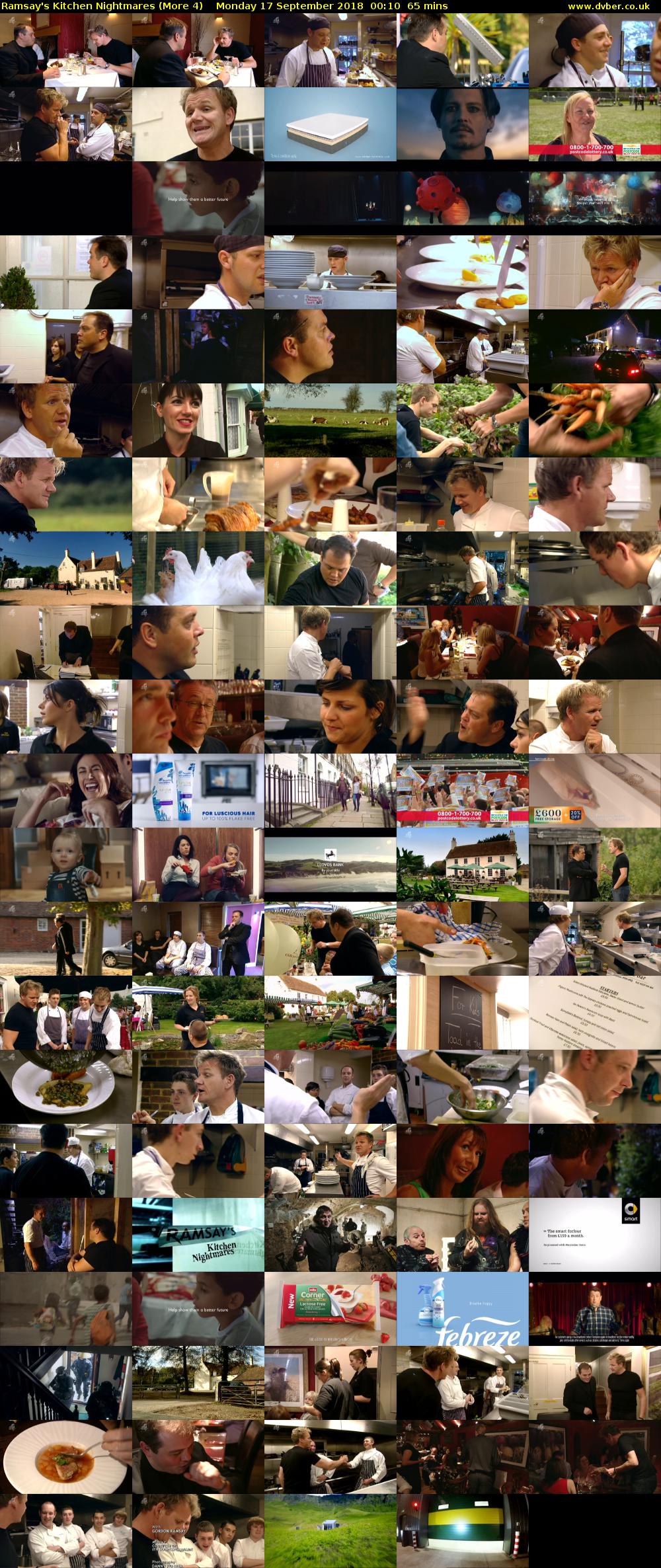 Ramsay's Kitchen Nightmares (More 4) Monday 17 September 2018 00:10 - 01:15