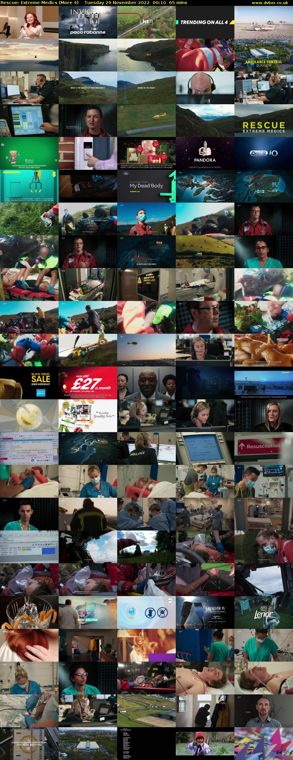 Rescue: Extreme Medics (More 4) Tuesday 29 November 2022 00:10 - 01:15