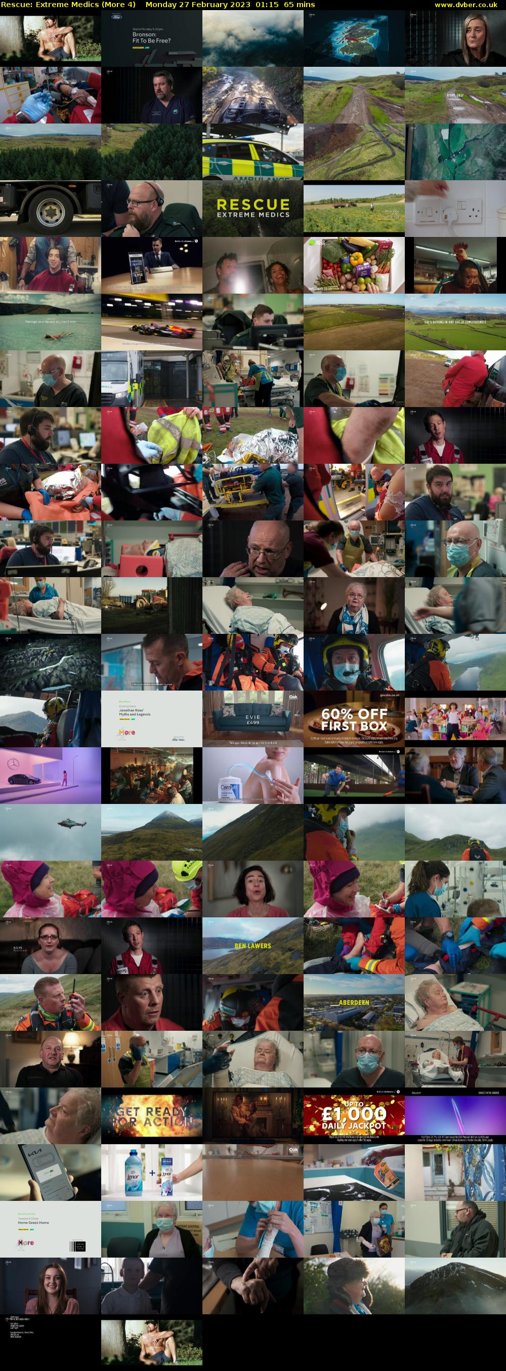 Rescue: Extreme Medics (More 4) Monday 27 February 2023 01:15 - 02:20