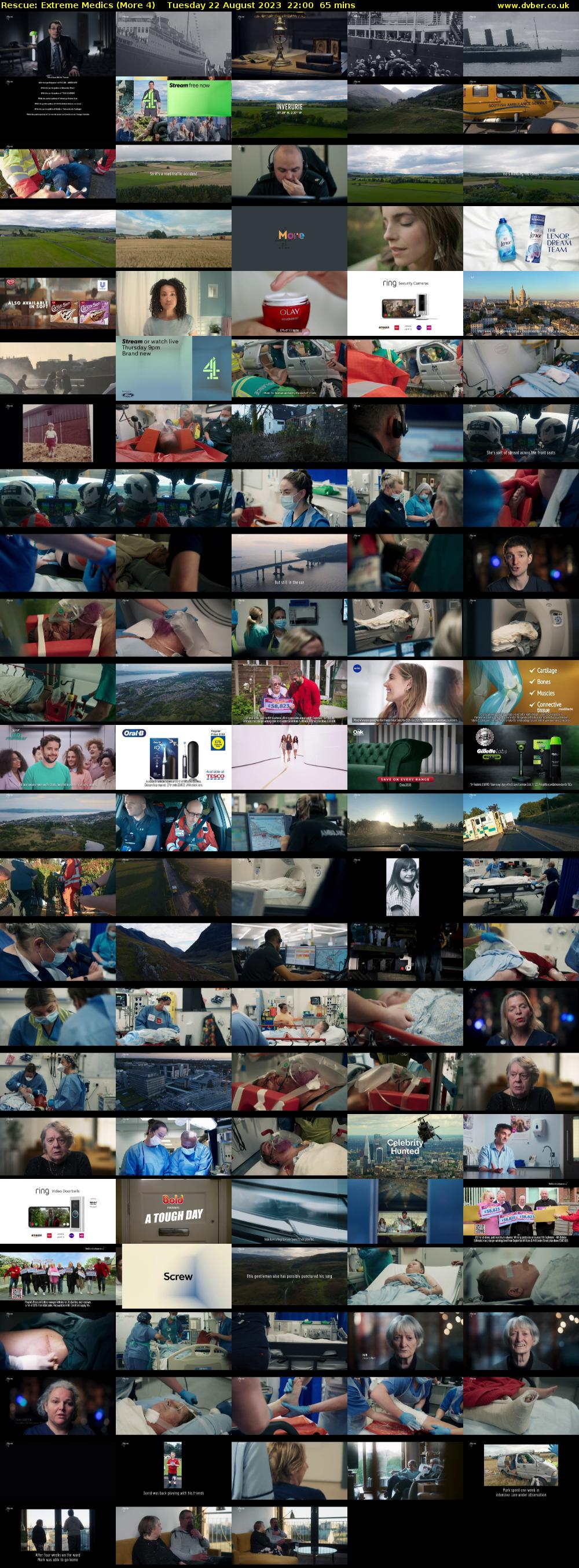 Rescue: Extreme Medics (More 4) Tuesday 22 August 2023 22:00 - 23:05
