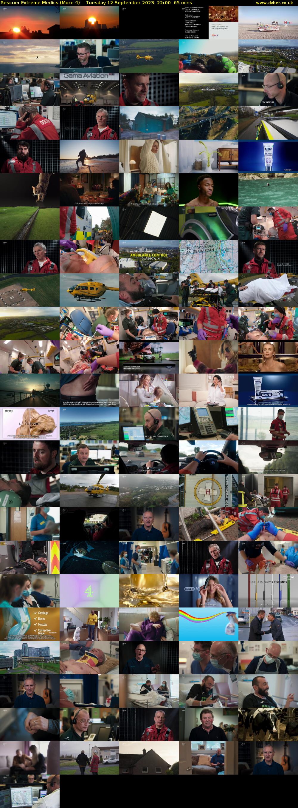 Rescue: Extreme Medics (More 4) Tuesday 12 September 2023 22:00 - 23:05