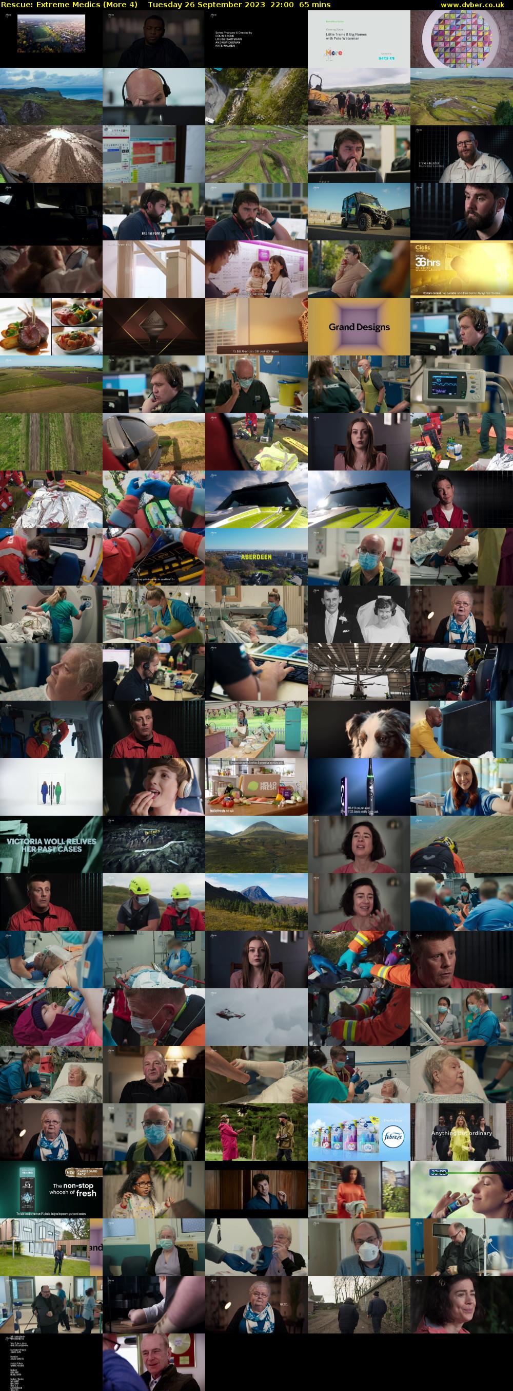 Rescue: Extreme Medics (More 4) Tuesday 26 September 2023 22:00 - 23:05