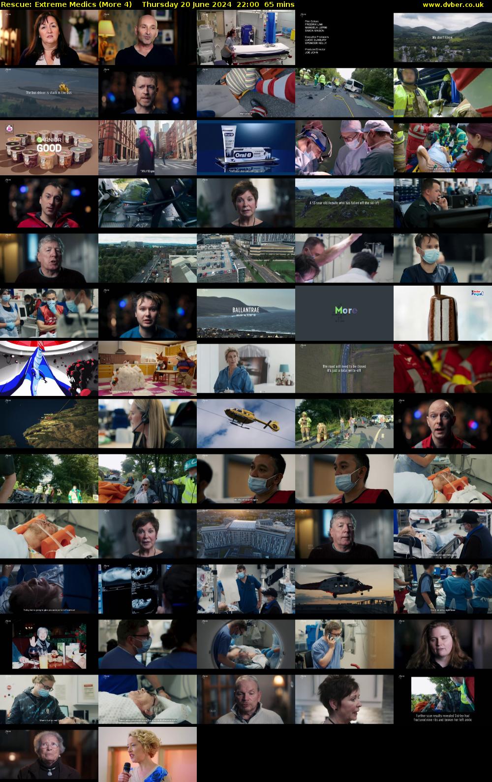 Rescue: Extreme Medics (More 4) Thursday 20 June 2024 22:00 - 23:05