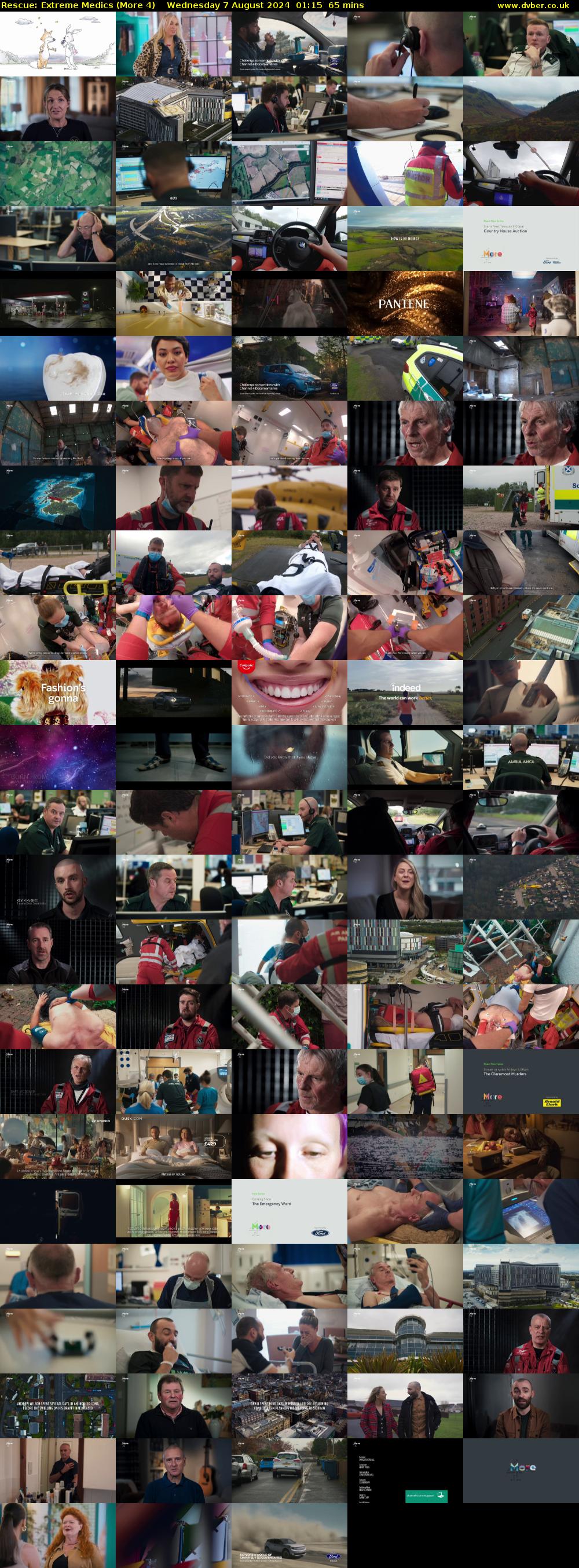 Rescue: Extreme Medics (More 4) Wednesday 7 August 2024 01:15 - 02:20