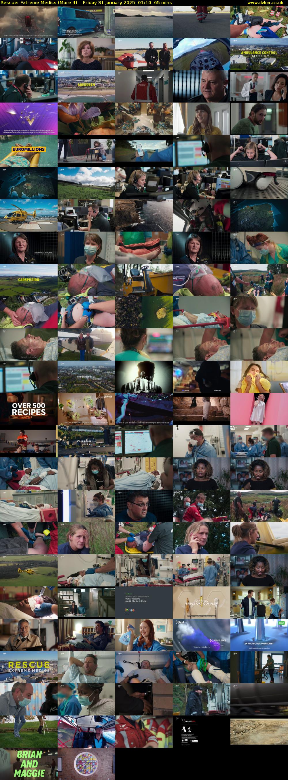 Rescue: Extreme Medics (More 4) Friday 31 January 2025 01:10 - 02:15
