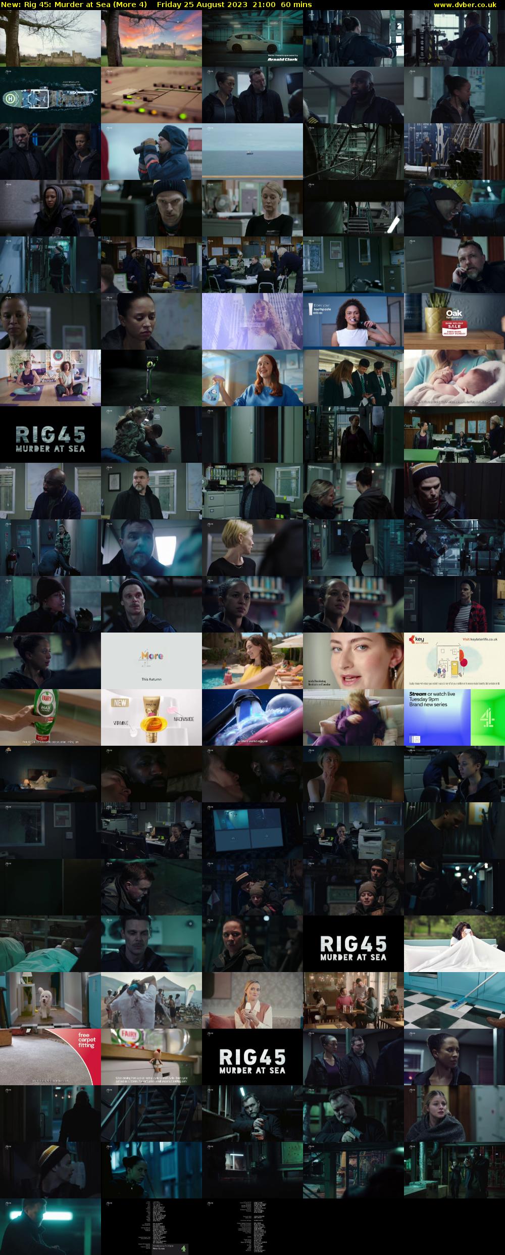 Rig 45: Murder at Sea (More 4) Friday 25 August 2023 21:00 - 22:00