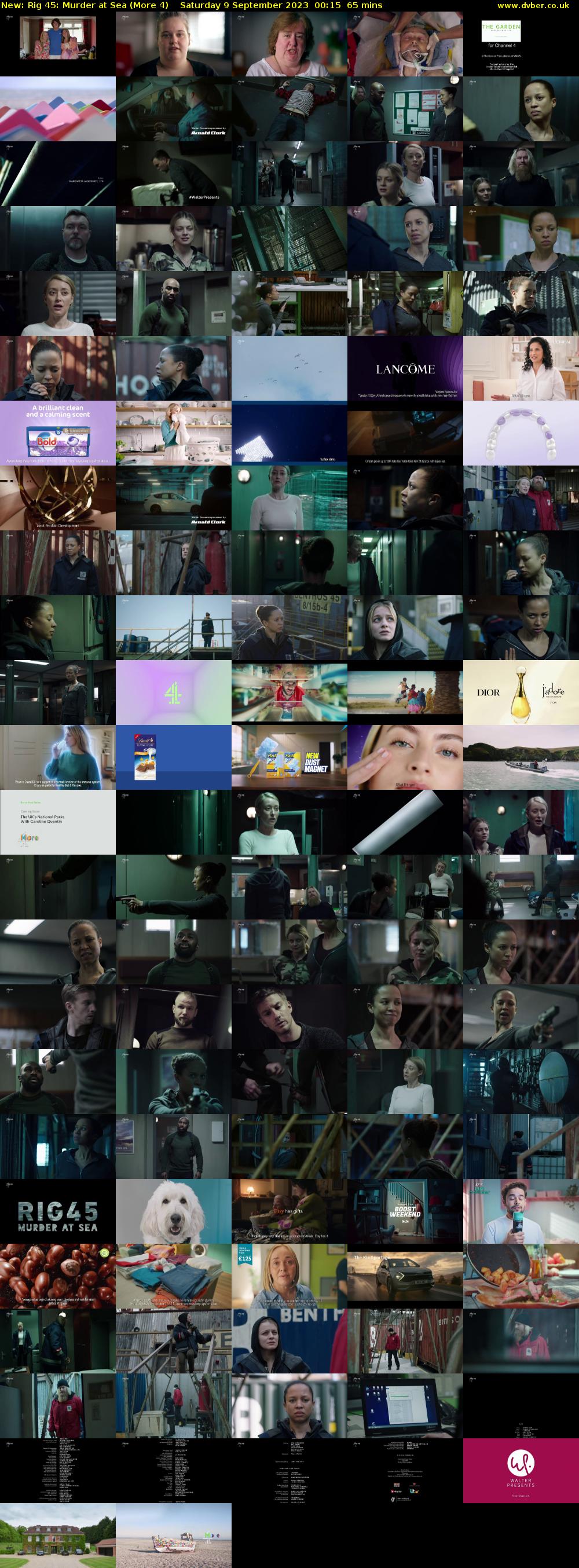 Rig 45: Murder at Sea (More 4) Saturday 9 September 2023 00:15 - 01:20