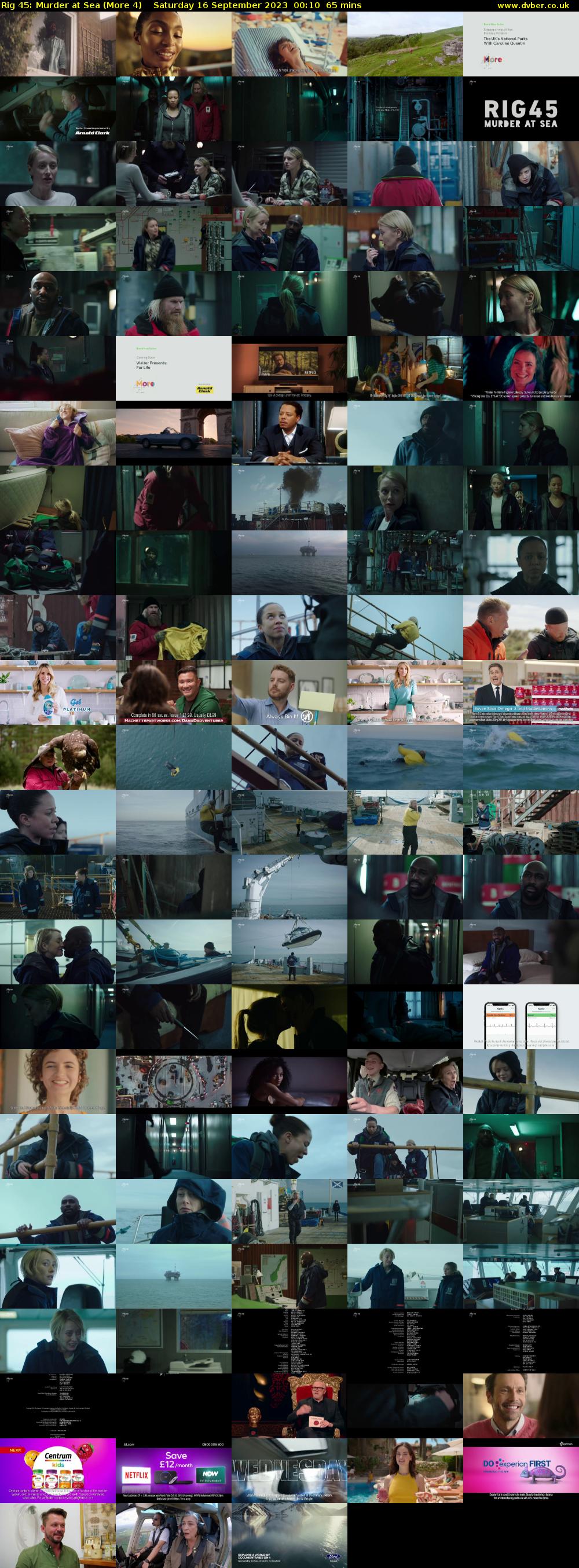 Rig 45: Murder at Sea (More 4) Saturday 16 September 2023 00:10 - 01:15