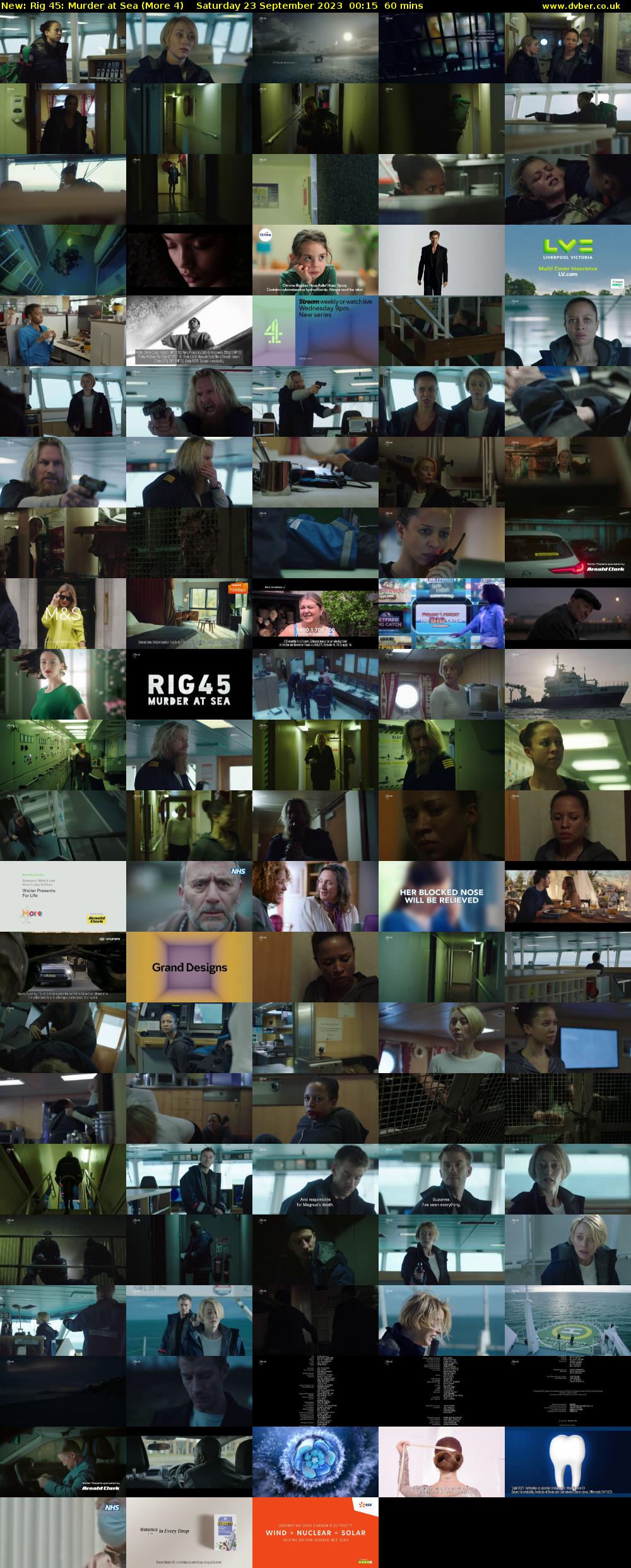 Rig 45: Murder at Sea (More 4) Saturday 23 September 2023 00:15 - 01:15