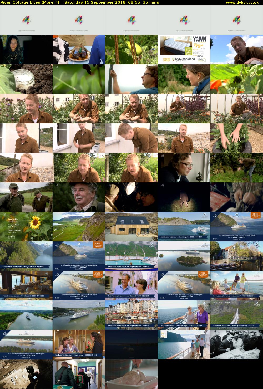 River Cottage Bites (More 4) Saturday 15 September 2018 08:55 - 09:30