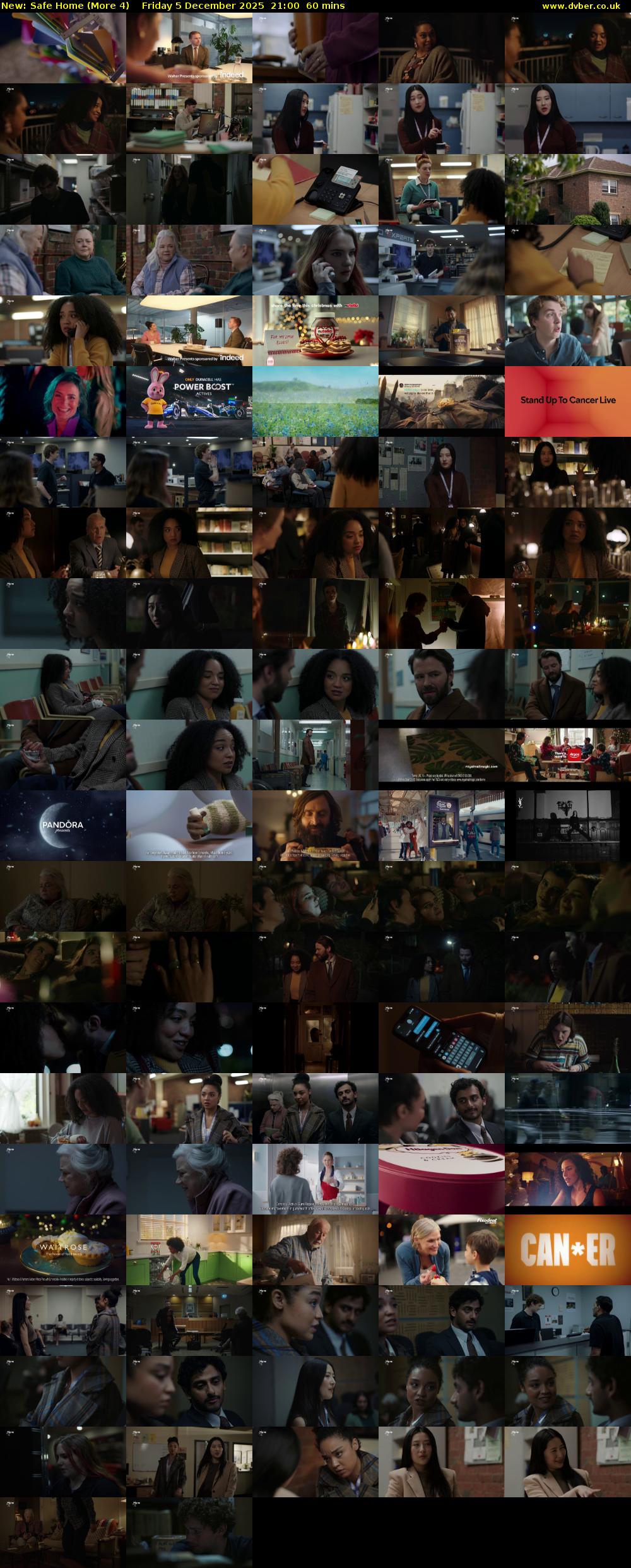Safe Home (More 4) Friday 5 December 2025 21:00 - 22:00