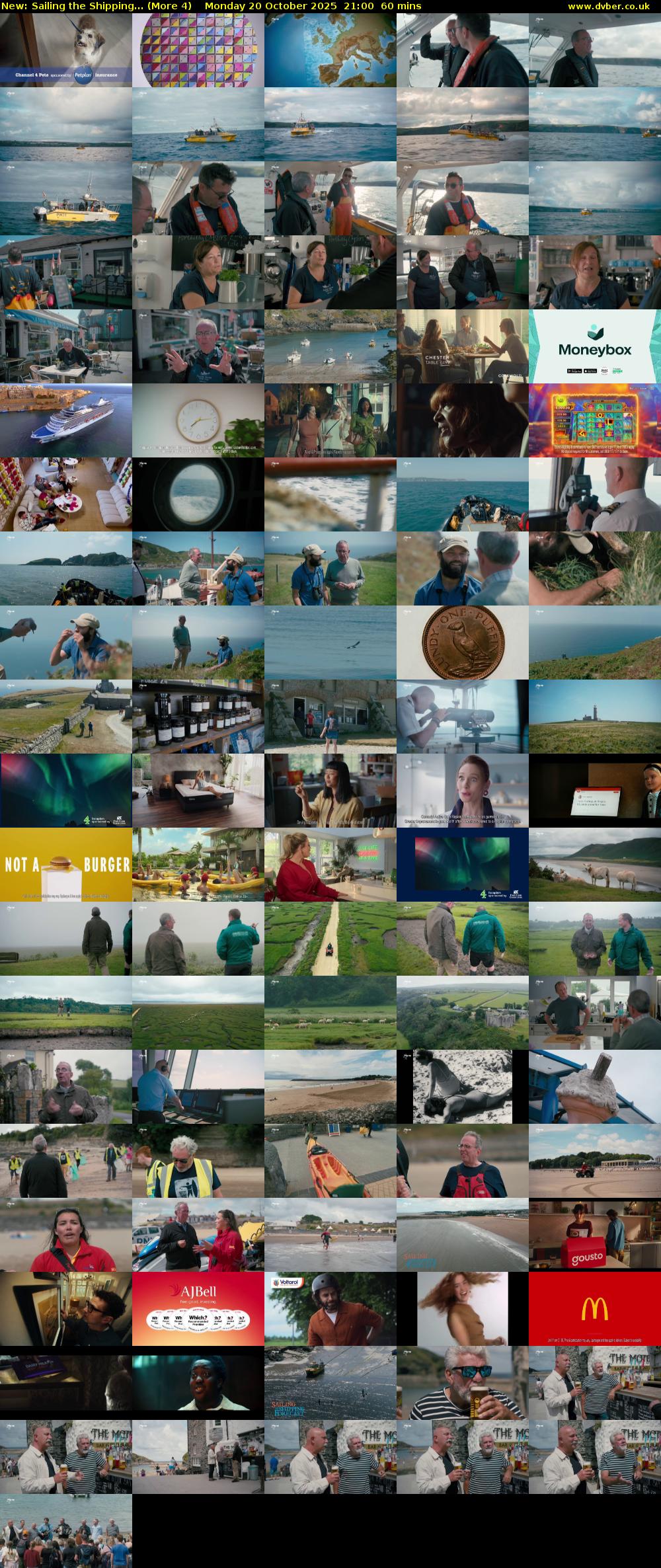 Sailing the Shipping... (More 4) Monday 20 October 2025 21:00 - 22:00