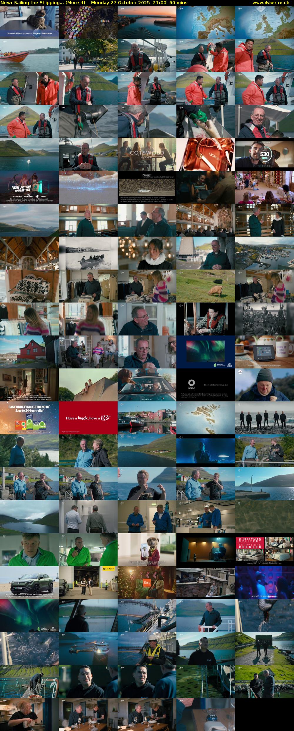 Sailing the Shipping... (More 4) Monday 27 October 2025 21:00 - 22:00