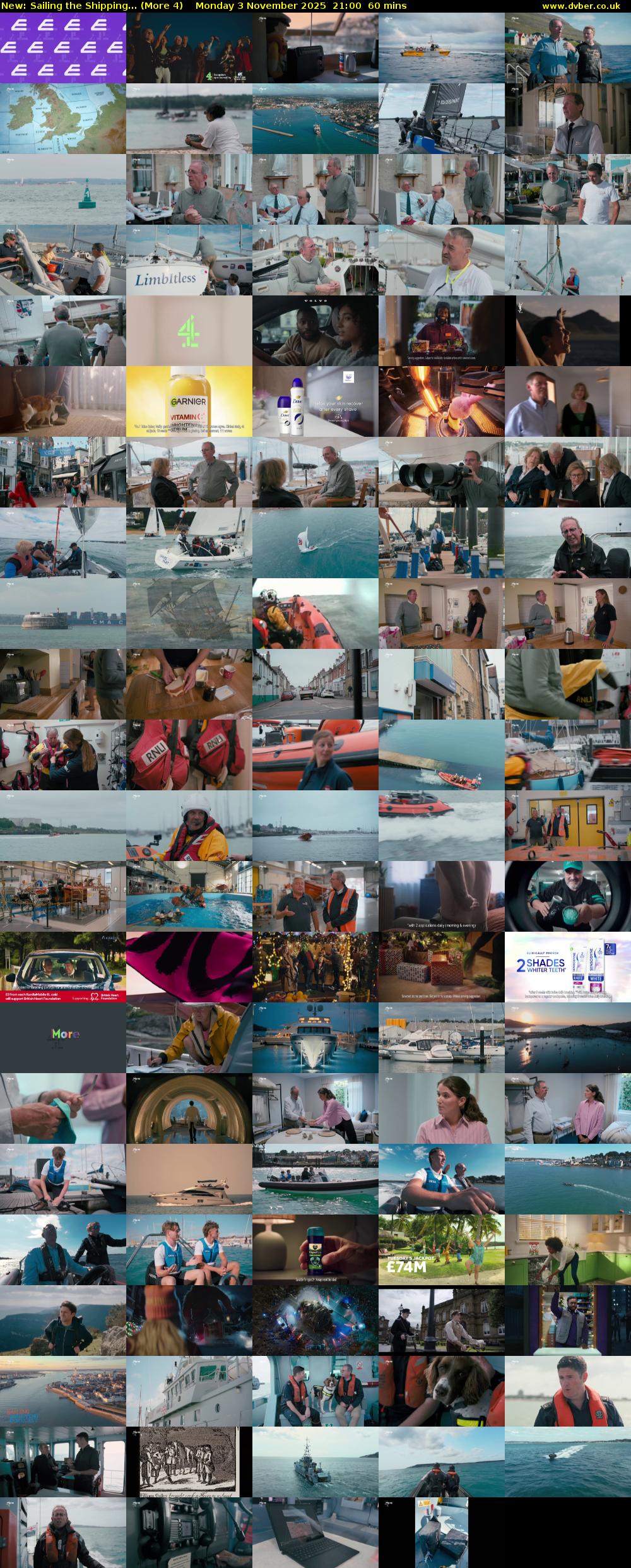 Sailing the Shipping... (More 4) Monday 3 November 2025 21:00 - 22:00