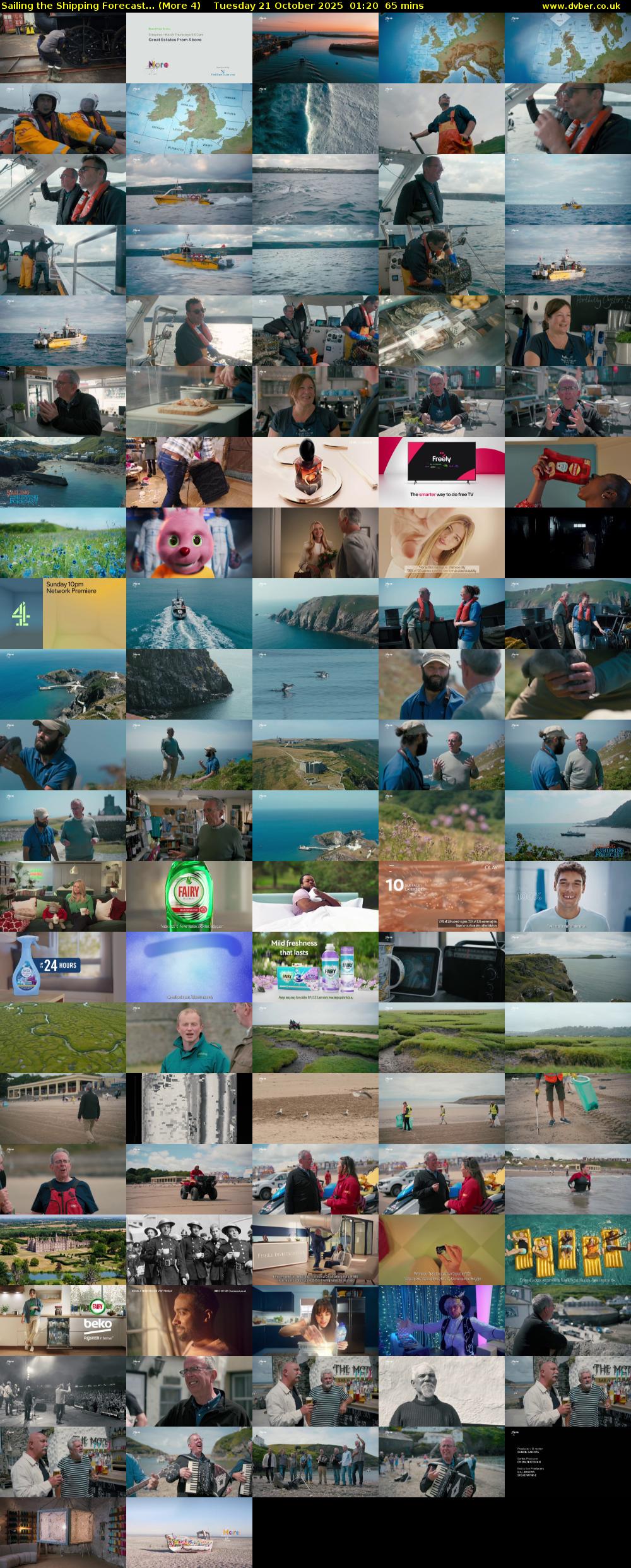 Sailing the Shipping Forecast... (More 4) Tuesday 21 October 2025 01:20 - 02:25