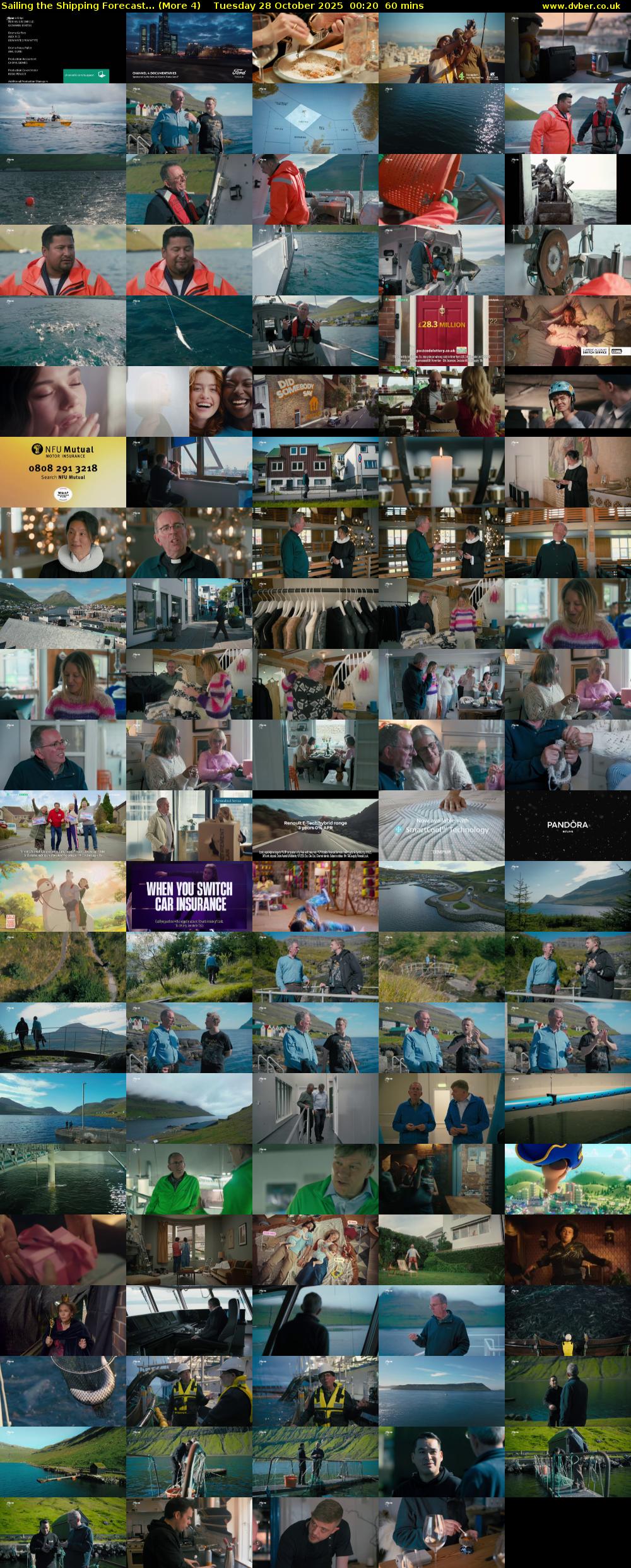 Sailing the Shipping Forecast... (More 4) Tuesday 28 October 2025 00:20 - 01:20