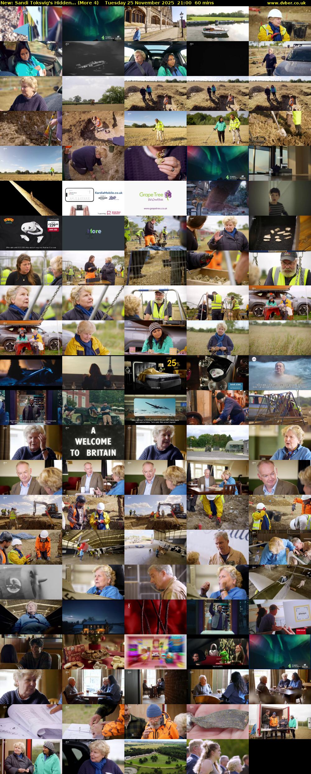 Sandi Toksvig's Hidden... (More 4) Tuesday 25 November 2025 21:00 - 22:00