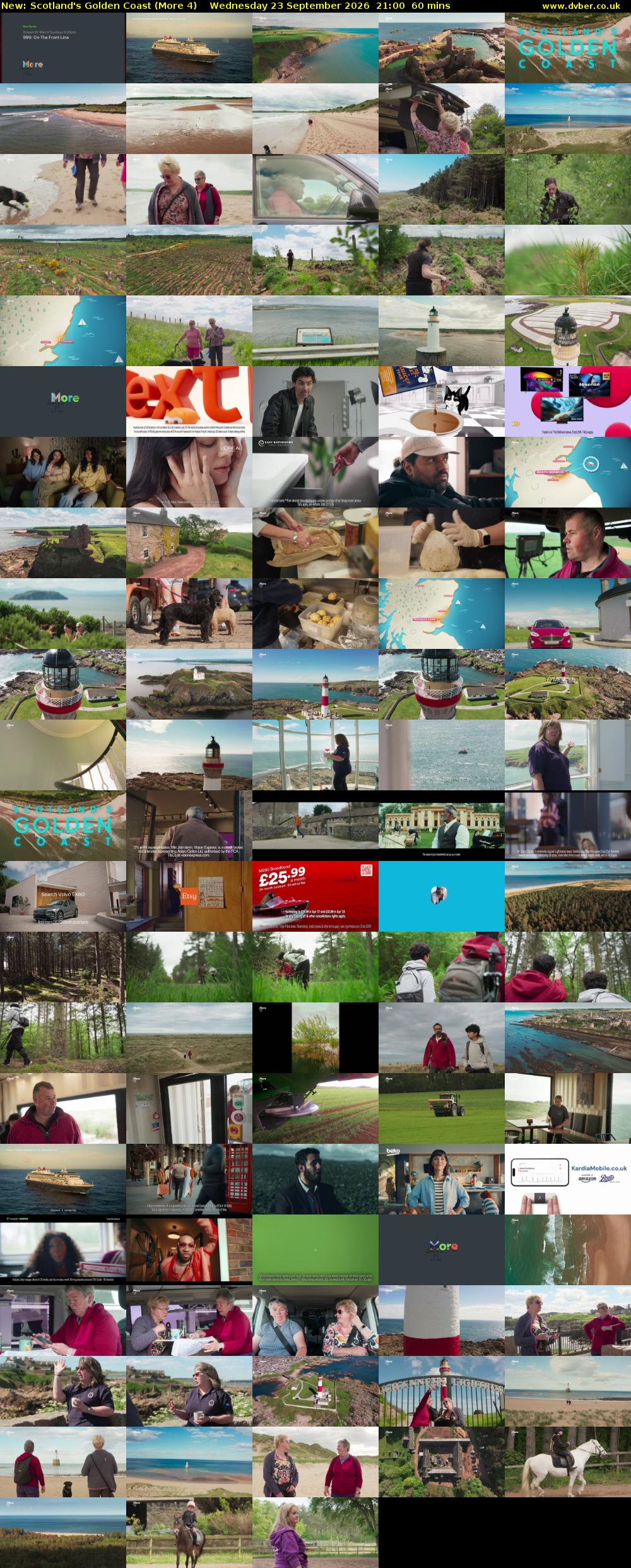 Scotland's Golden Coast (More 4) Wednesday 23 September 2026 21:00 - 22:00