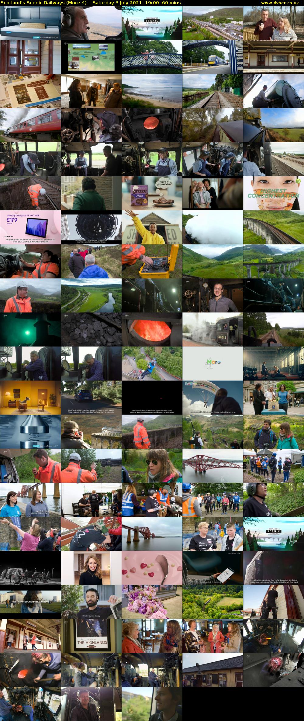 Scotland's Scenic Railways (More 4) Saturday 3 July 2021 19:00 - 20:00