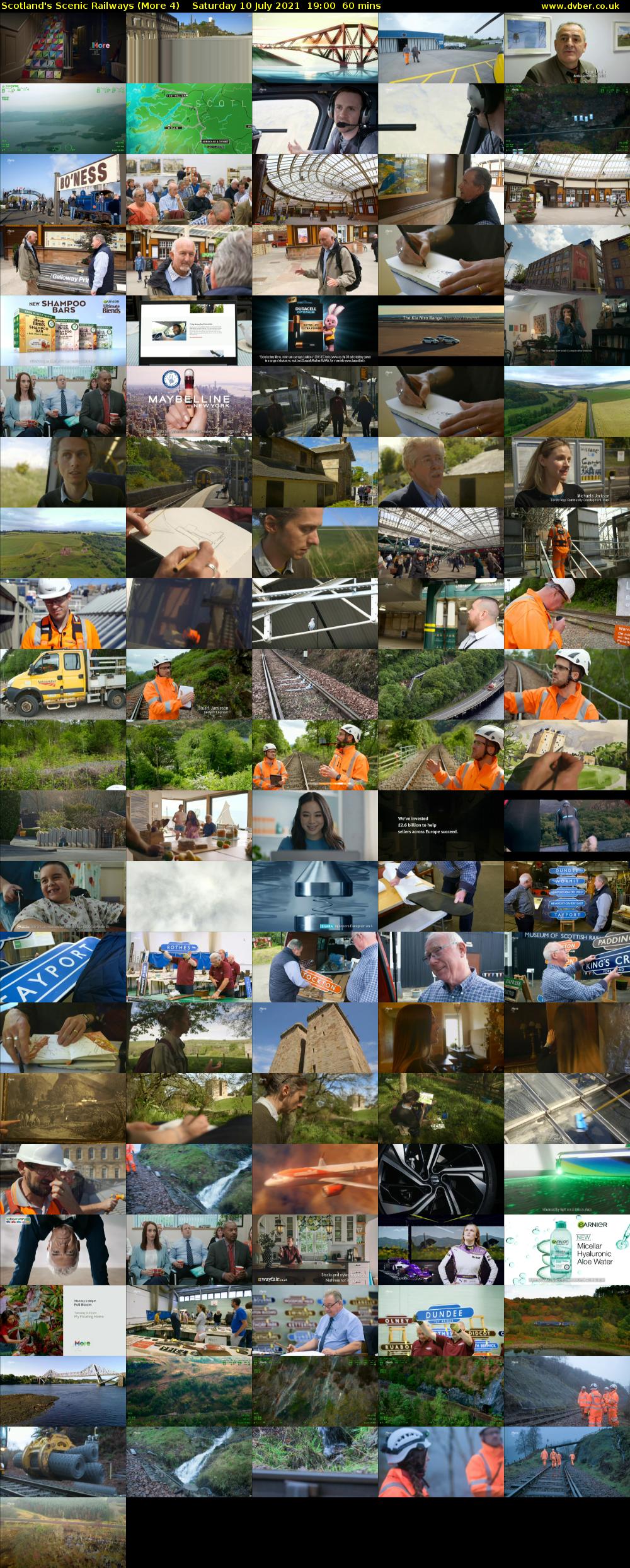 Scotland's Scenic Railways (More 4) Saturday 10 July 2021 19:00 - 20:00