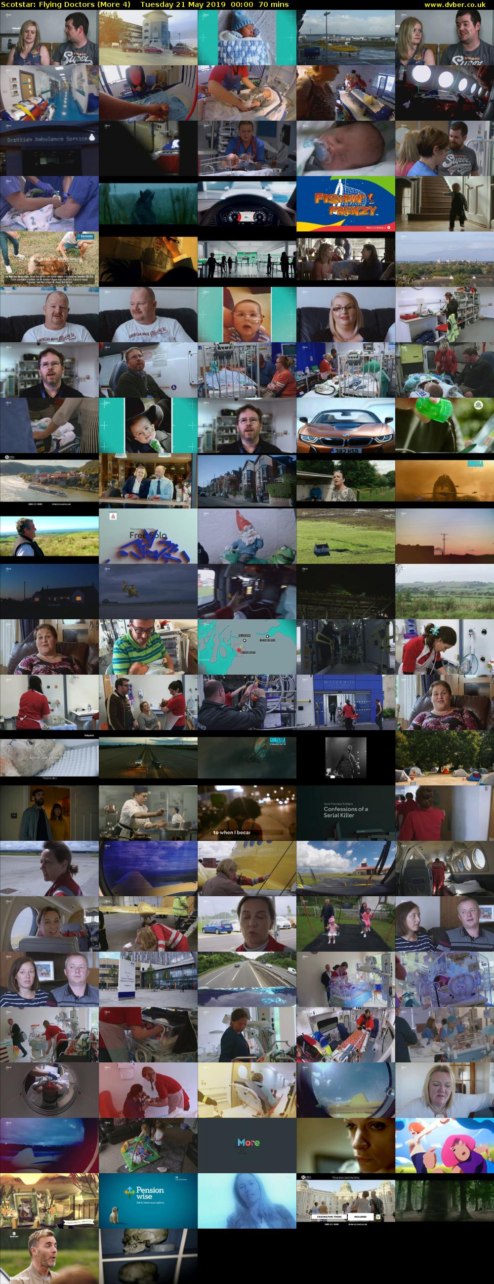 Scotstar: Flying Doctors (More 4) Tuesday 21 May 2019 00:00 - 01:10