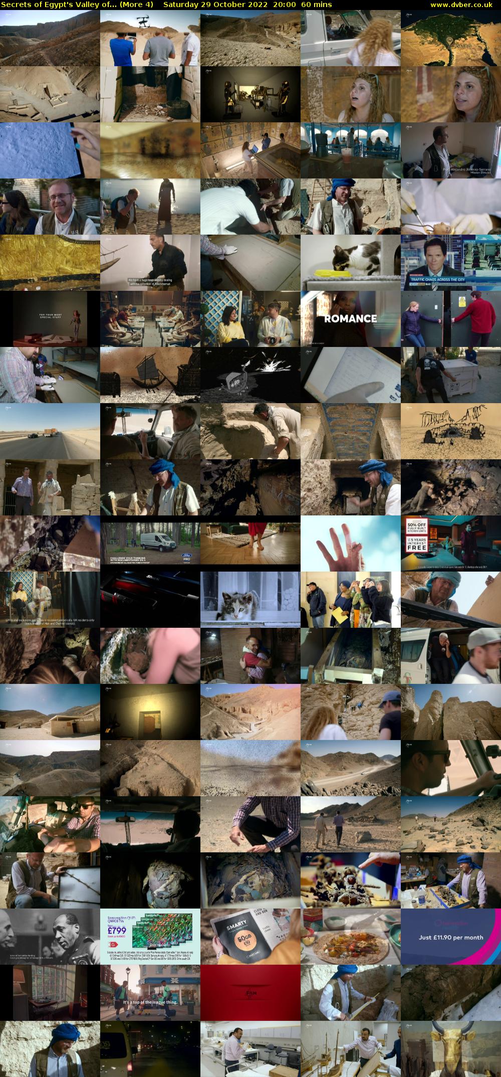 Secrets of Egypt's Valley of... (More 4) Saturday 29 October 2022 20:00 - 21:00