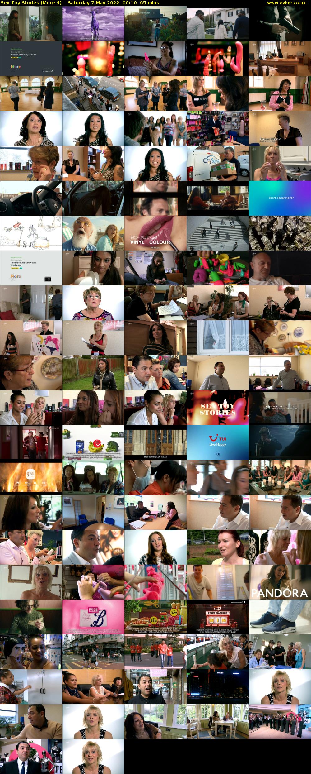 Sex Toy Stories (More 4) Saturday 7 May 2022 00:10 - 01:15