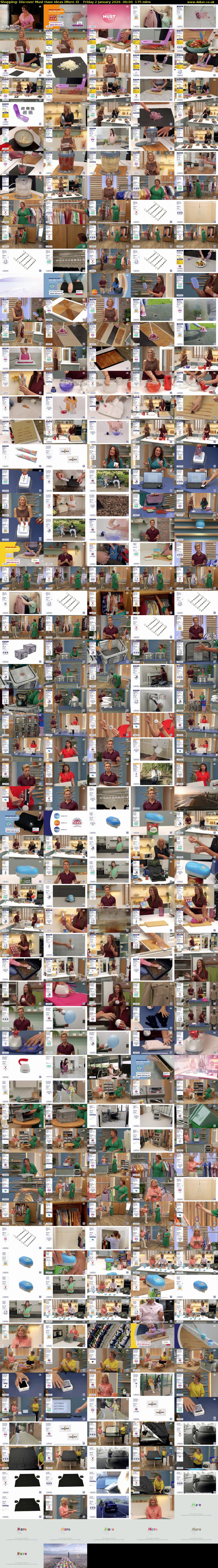 Shopping: Discover Must Have Ideas (More 4) Friday 2 January 2026 06:00 - 08:55