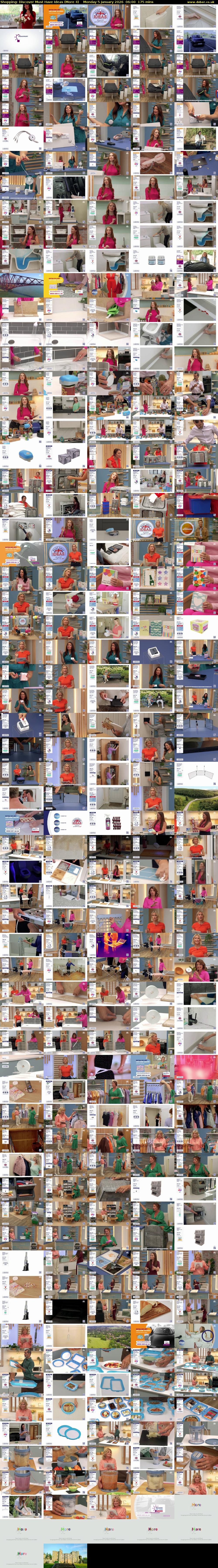 Shopping: Discover Must Have Ideas (More 4) Monday 5 January 2026 06:00 - 08:55