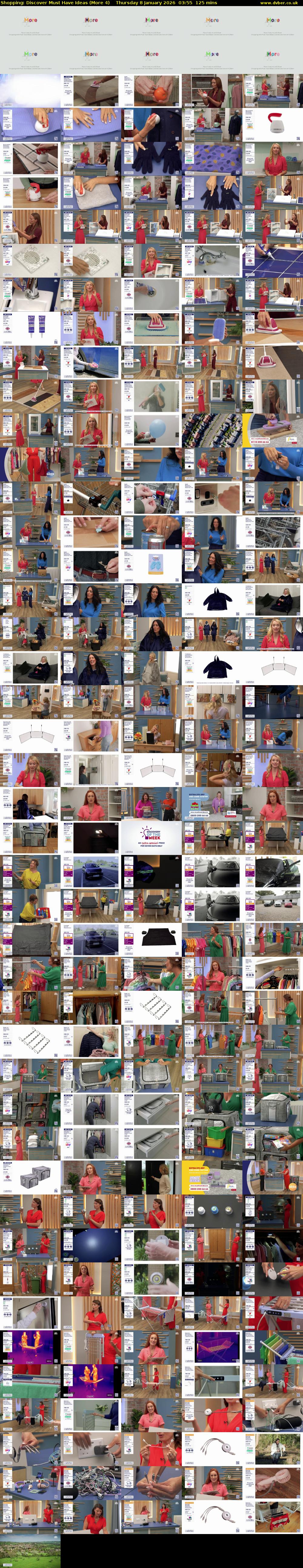 Shopping: Discover Must Have Ideas (More 4) Thursday 8 January 2026 03:55 - 06:00