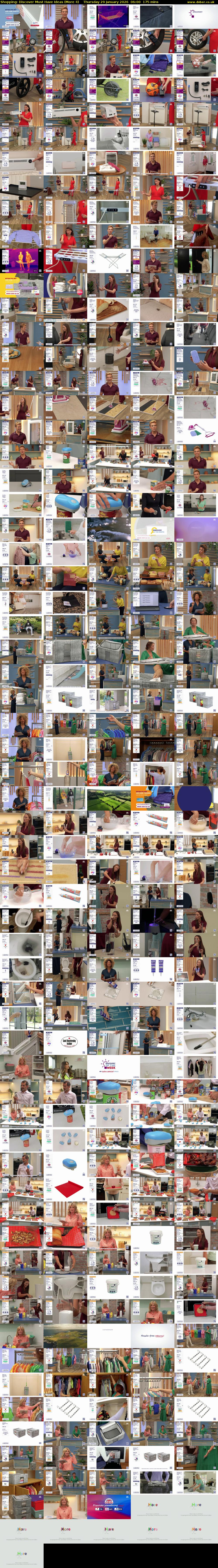 Shopping: Discover Must Have Ideas (More 4) Thursday 29 January 2026 06:00 - 08:55