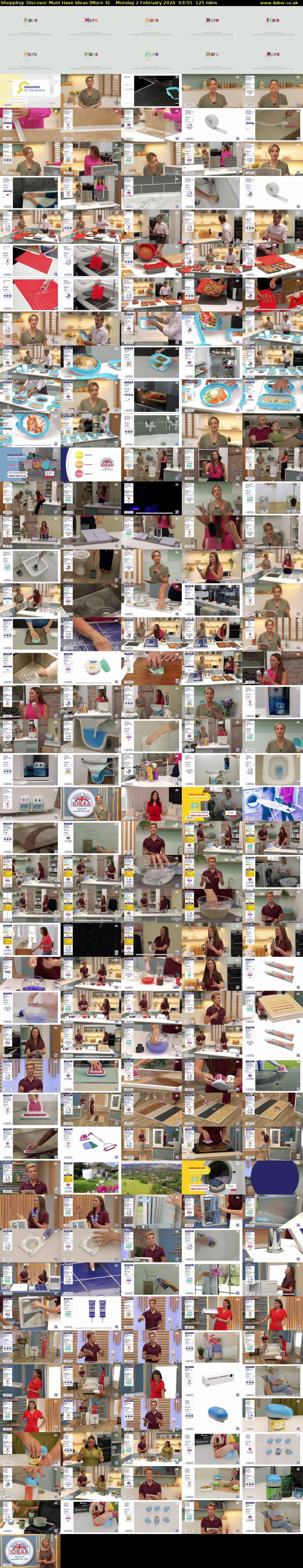 Shopping: Discover Must Have Ideas (More 4) Monday 2 February 2026 03:55 - 06:00