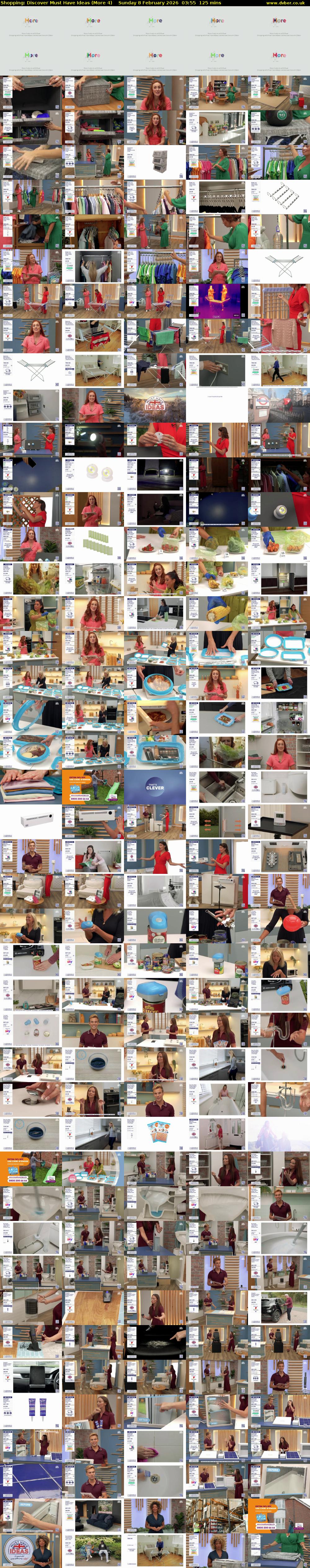 Shopping: Discover Must Have Ideas (More 4) Sunday 8 February 2026 03:55 - 06:00