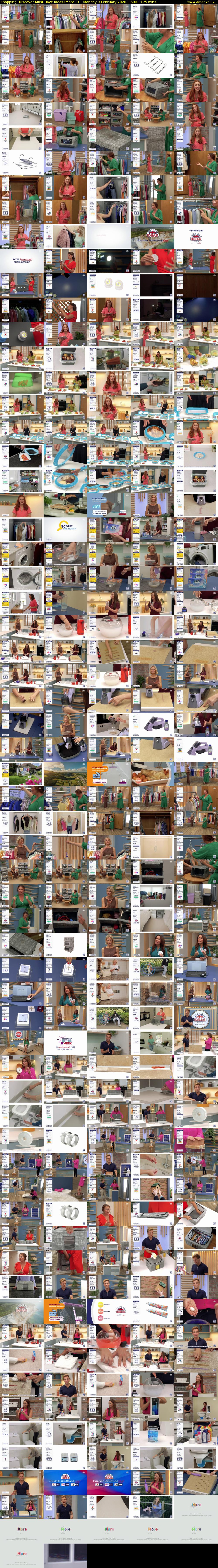 Shopping: Discover Must Have Ideas (More 4) Monday 9 February 2026 06:00 - 08:55