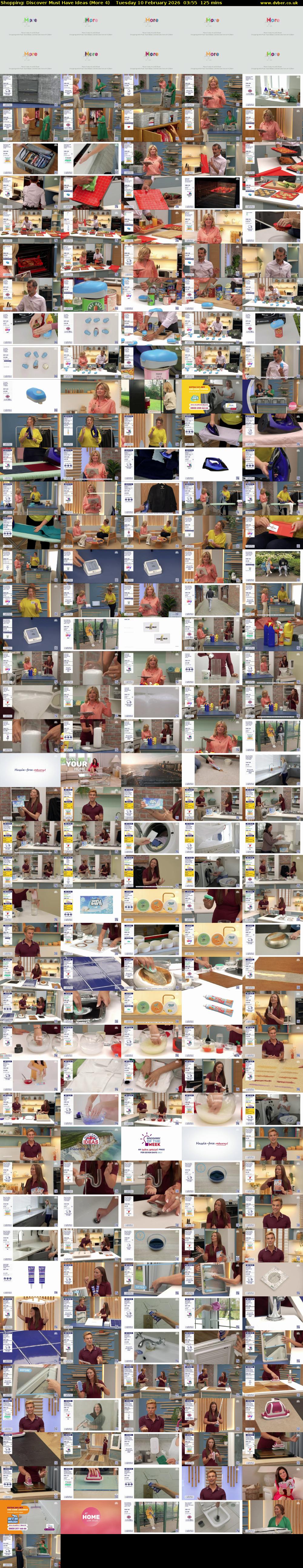 Shopping: Discover Must Have Ideas (More 4) Tuesday 10 February 2026 03:55 - 06:00