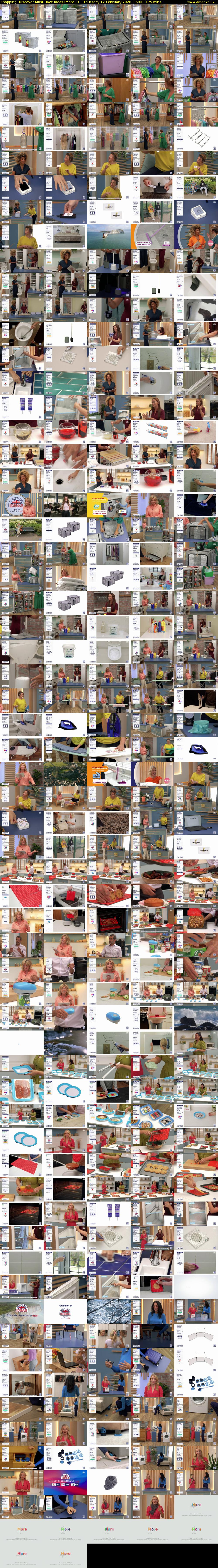Shopping: Discover Must Have Ideas (More 4) Thursday 12 February 2026 06:00 - 08:55