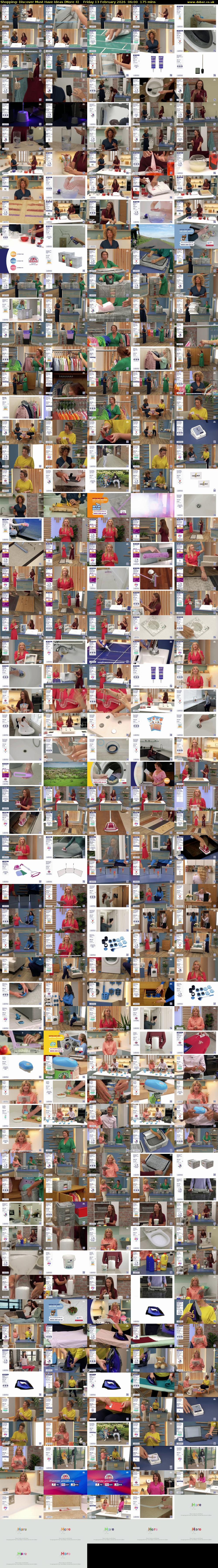 Shopping: Discover Must Have Ideas (More 4) Friday 13 February 2026 06:00 - 08:55