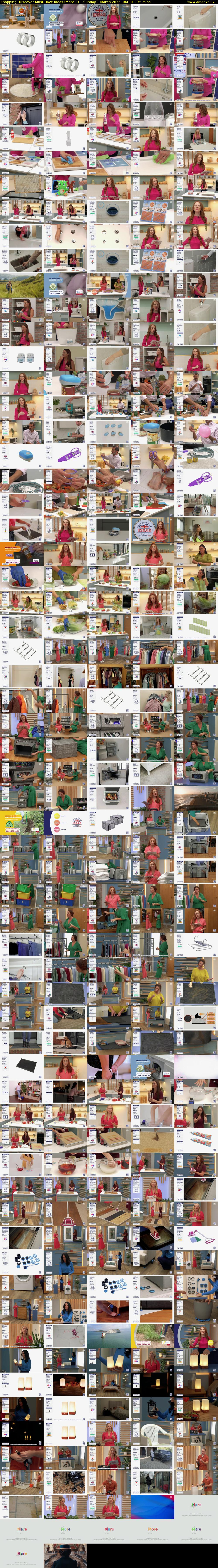 Shopping: Discover Must Have Ideas (More 4) Sunday 1 March 2026 06:00 - 08:55