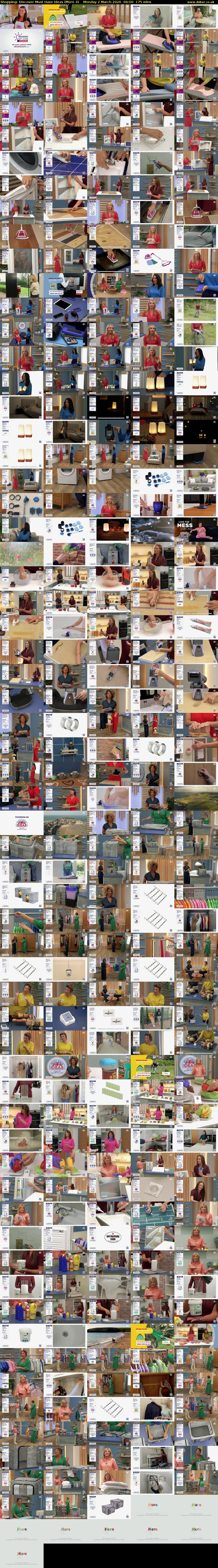 Shopping: Discover Must Have Ideas (More 4) Monday 2 March 2026 06:00 - 08:55