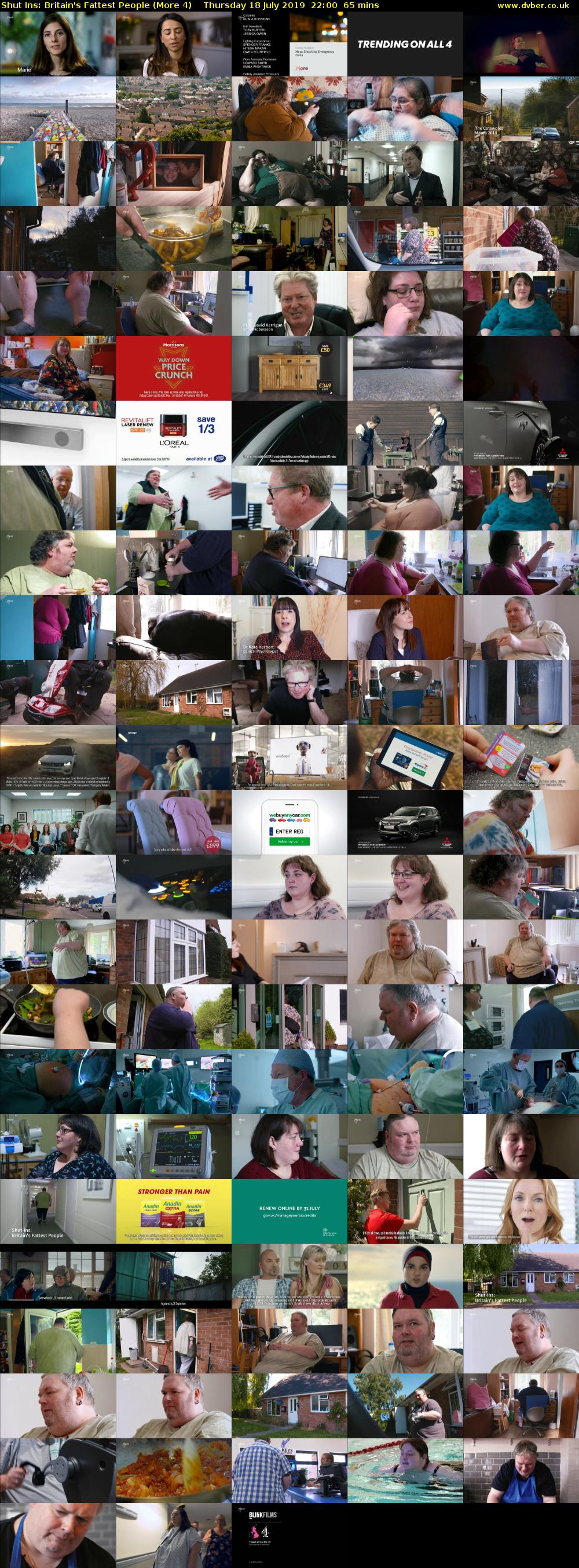 Shut Ins: Britain's Fattest People (More 4) Thursday 18 July 2019 22:00 - 23:05