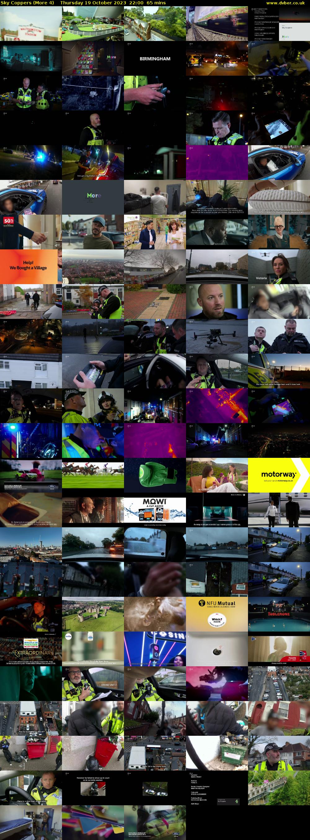 Sky Coppers (More 4) Thursday 19 October 2023 22:00 - 23:05
